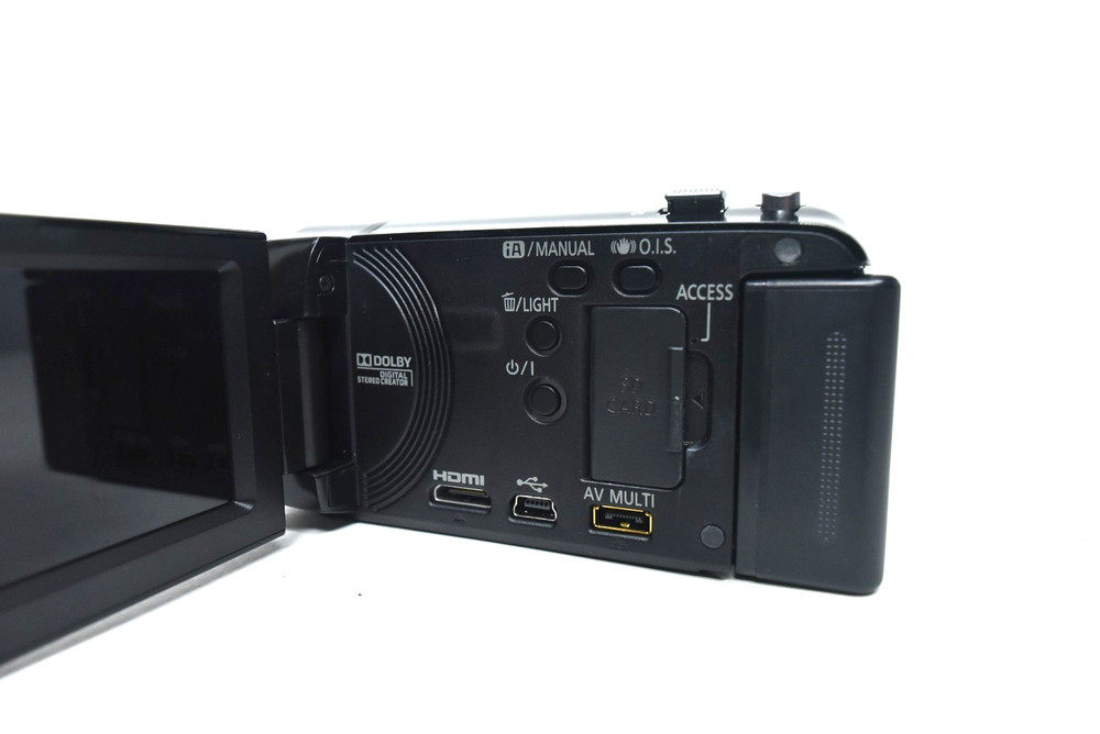 Panasonic HDC-SD40 Handheld High Definition HDD Camcorder Black Tested