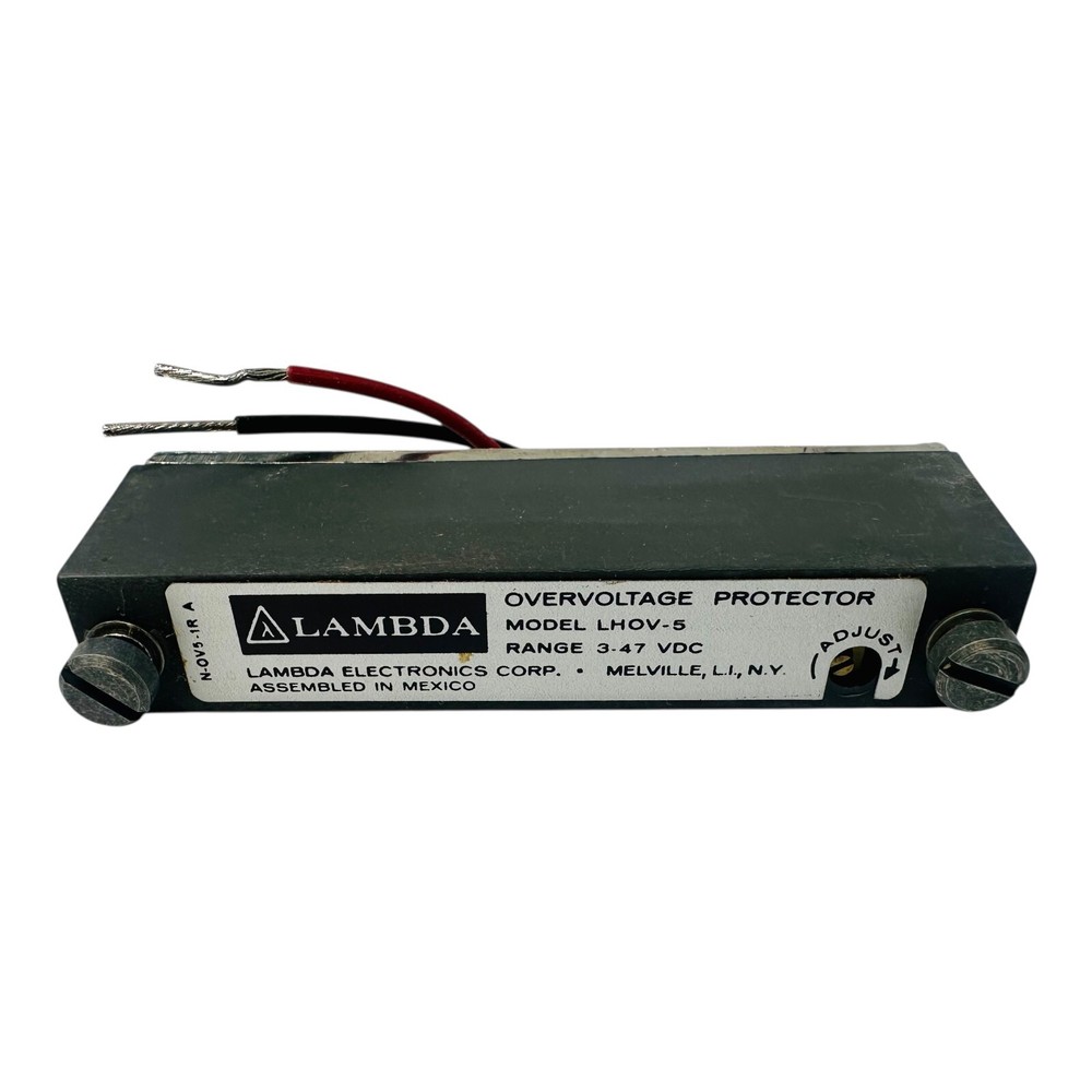 LAMBDA MODEL LHOV-5 OVERVOLTAGE PROTECTOR NEW/UNUSED SURPLUS
