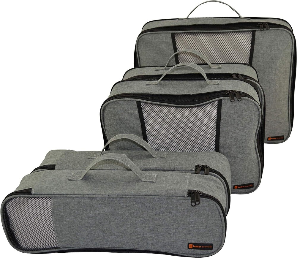 Compressible Packing Cubes Medium, Large, Grey