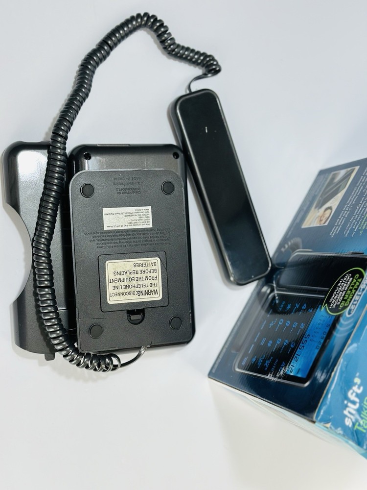 Shift3 Talking Caller ID LCD Touch Pad Corded Office TelePhone Working Great!