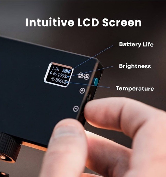 Lume Cube Bicolor Panel Mini LED Light for Professional DSLR Cameras