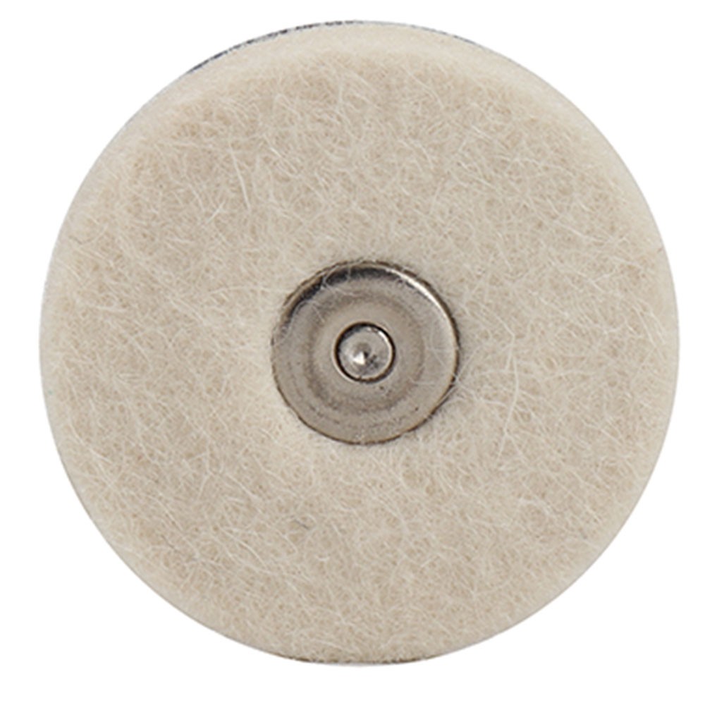 Wool Felt Mini Polishing Brush Wheel Grinding Sanding Head Abrasive Buffing 10pc