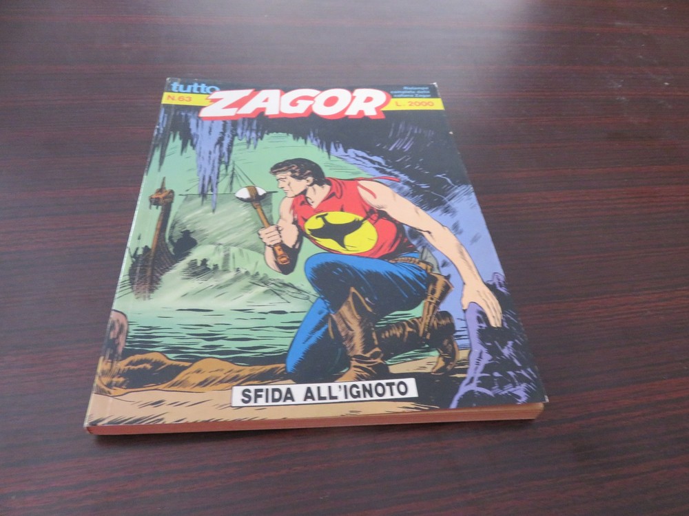 Tutto Zagor n° 63 - Bonelli Editore - Good condition as pictured