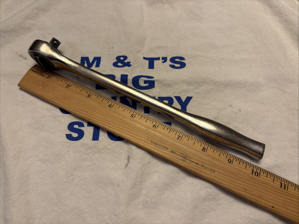 Matco Tools 3/8" Drive Round Head Chrome Handle Ratchet BR11