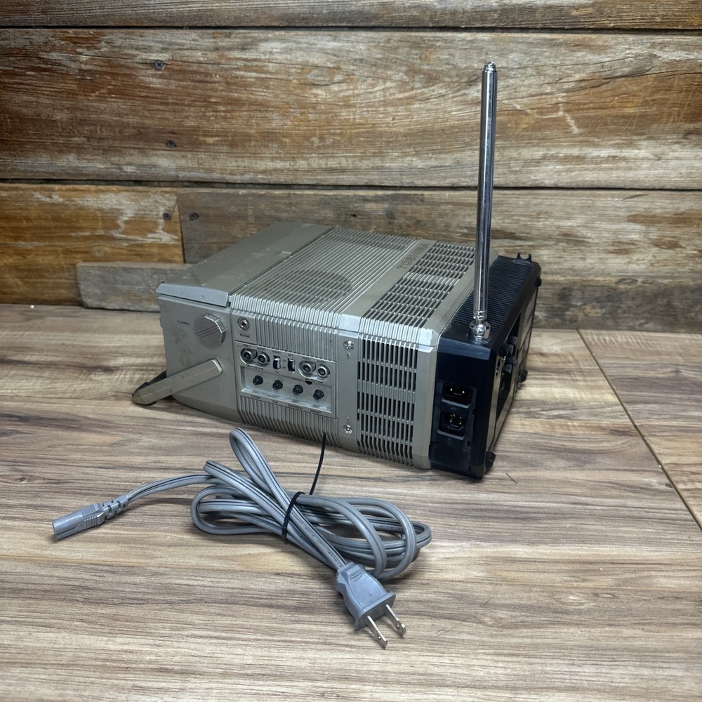 Toshiba CA045 Portable TV Camping Untested