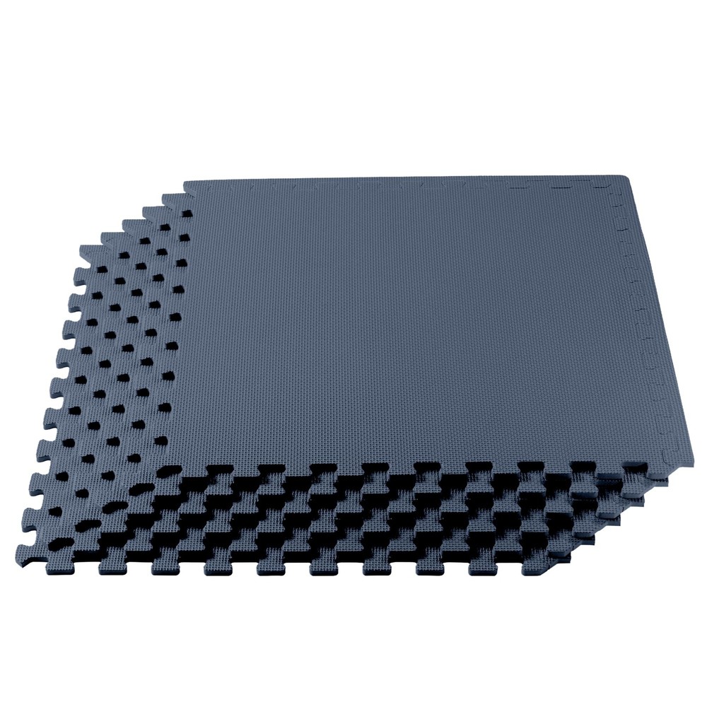 We Sell Mats 3/8 Thick Multipurpose EVA Foam Exercise Floor Mat, Interlocking...