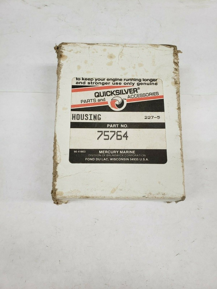 Mercury Quicksilver 75764 Starter Rewind Housing