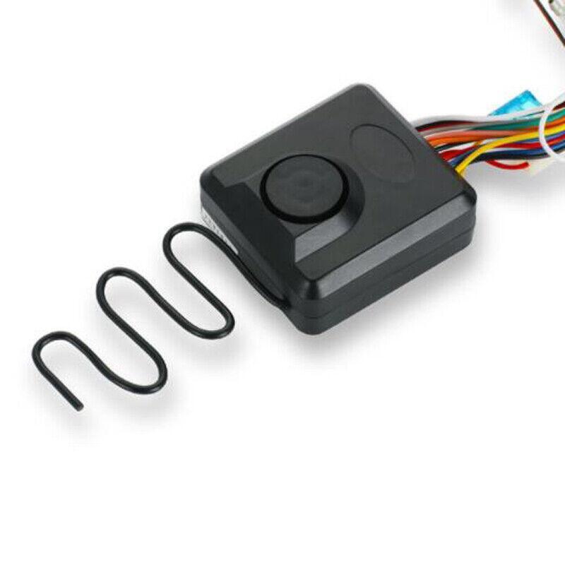 Motorcycle Engine Ignition Keyless One-button Start Anti-theft Alarm System Trim