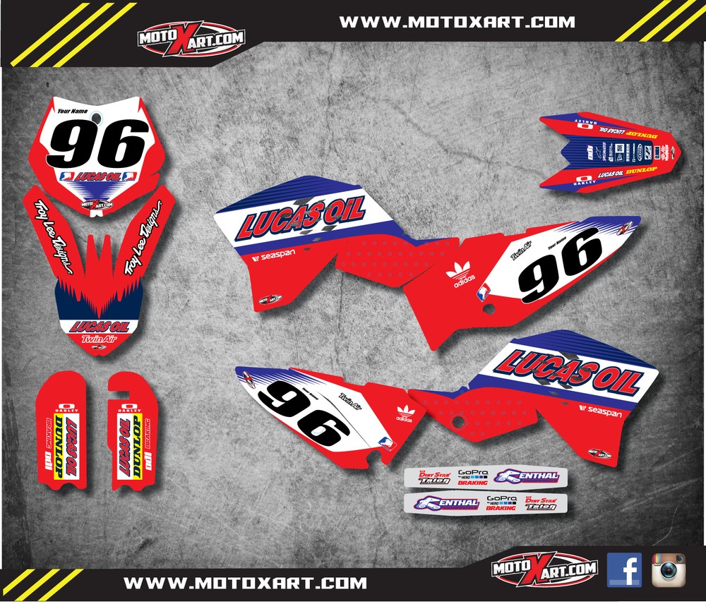 Custom graphics for KTM 65 2009 2015  model ACTIVE STYLE full sticker kit