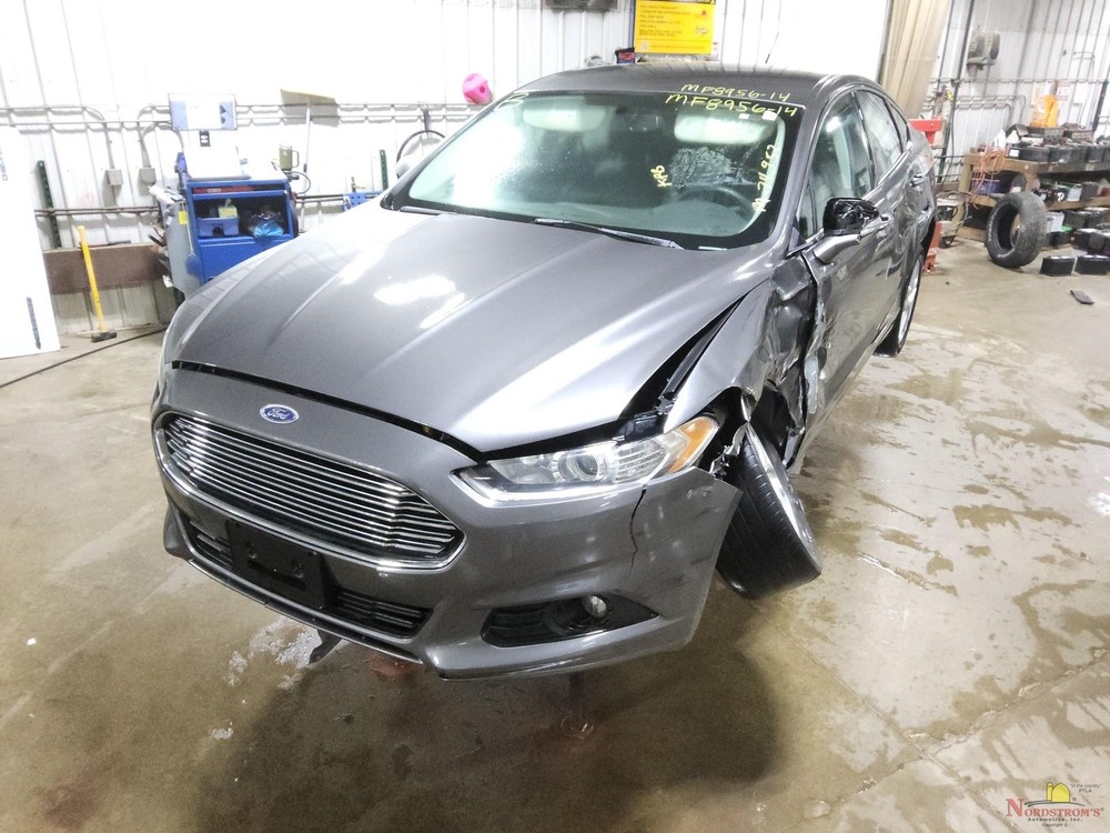 2014 Ford Fusion Driver Front Headrest Only Black Leather