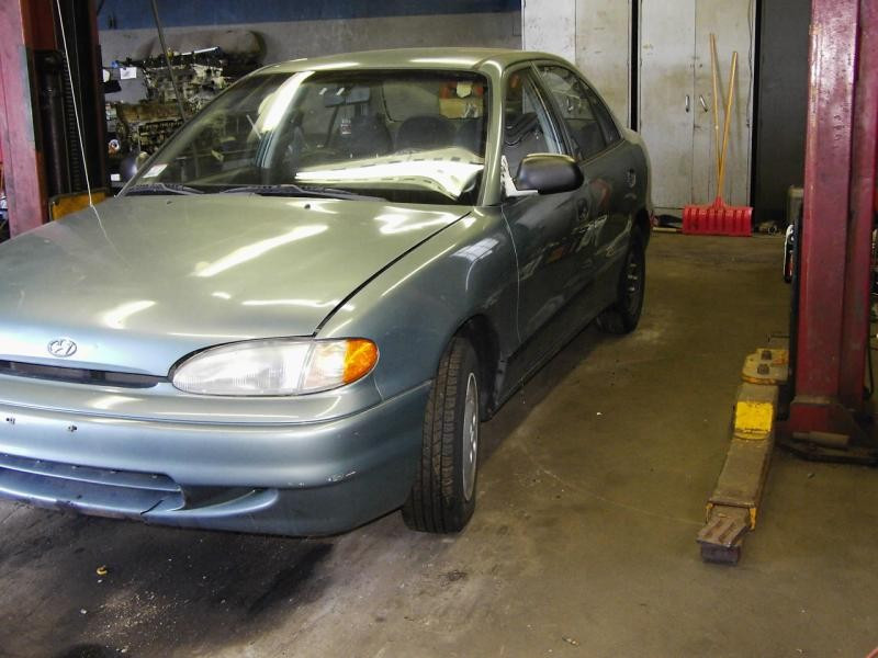 97 HYUNDAI ACCENT ENGINE ECM ELECTRONIC CONTROL MODULE