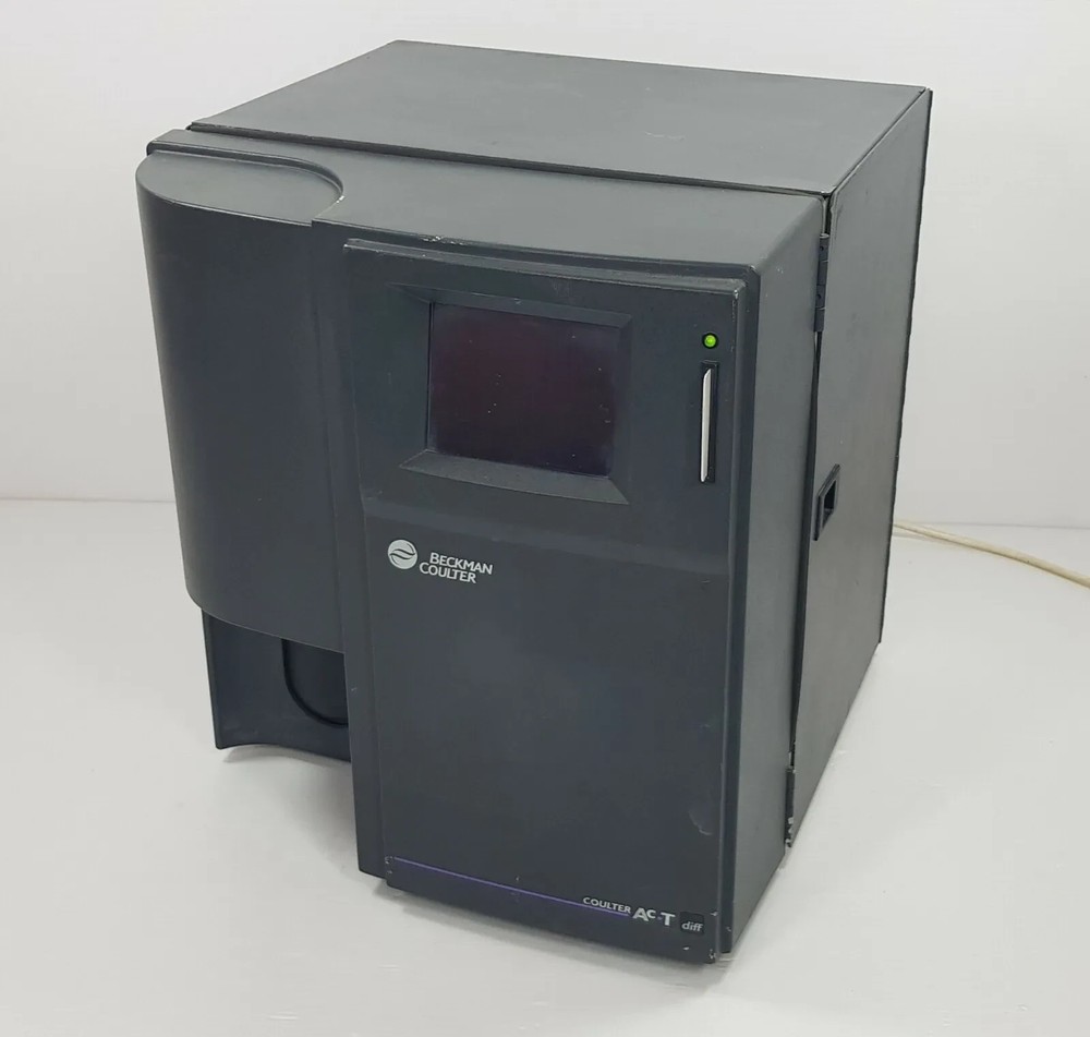 Beckman Coulter ACT diff AC T Hematology Analyzer w_ software and operator card