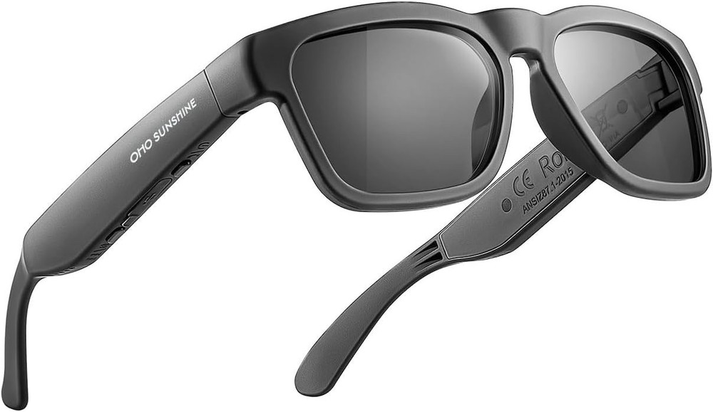Unisex Polarized Sunglasses with Voice Control & Bluetooth Speaker - OhO Style