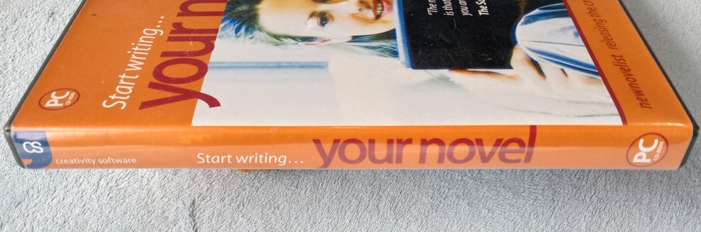 Start Writing Your Novel: Newnovelist ~2001 CD-ROM~ Creativity Software Tutorial