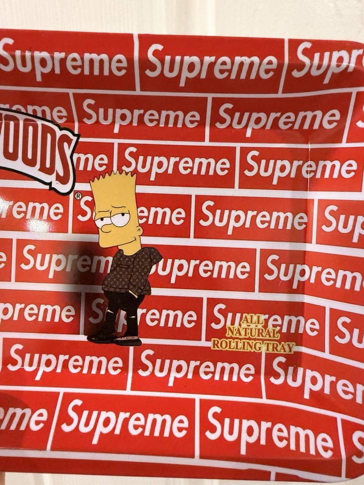 Backwoods Supreme Bart Simpson Metal Rolling Tray