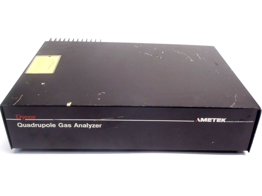Ametek Dycor Quadrupole Gas Analyzer Control Accessory Analyzer Connections
