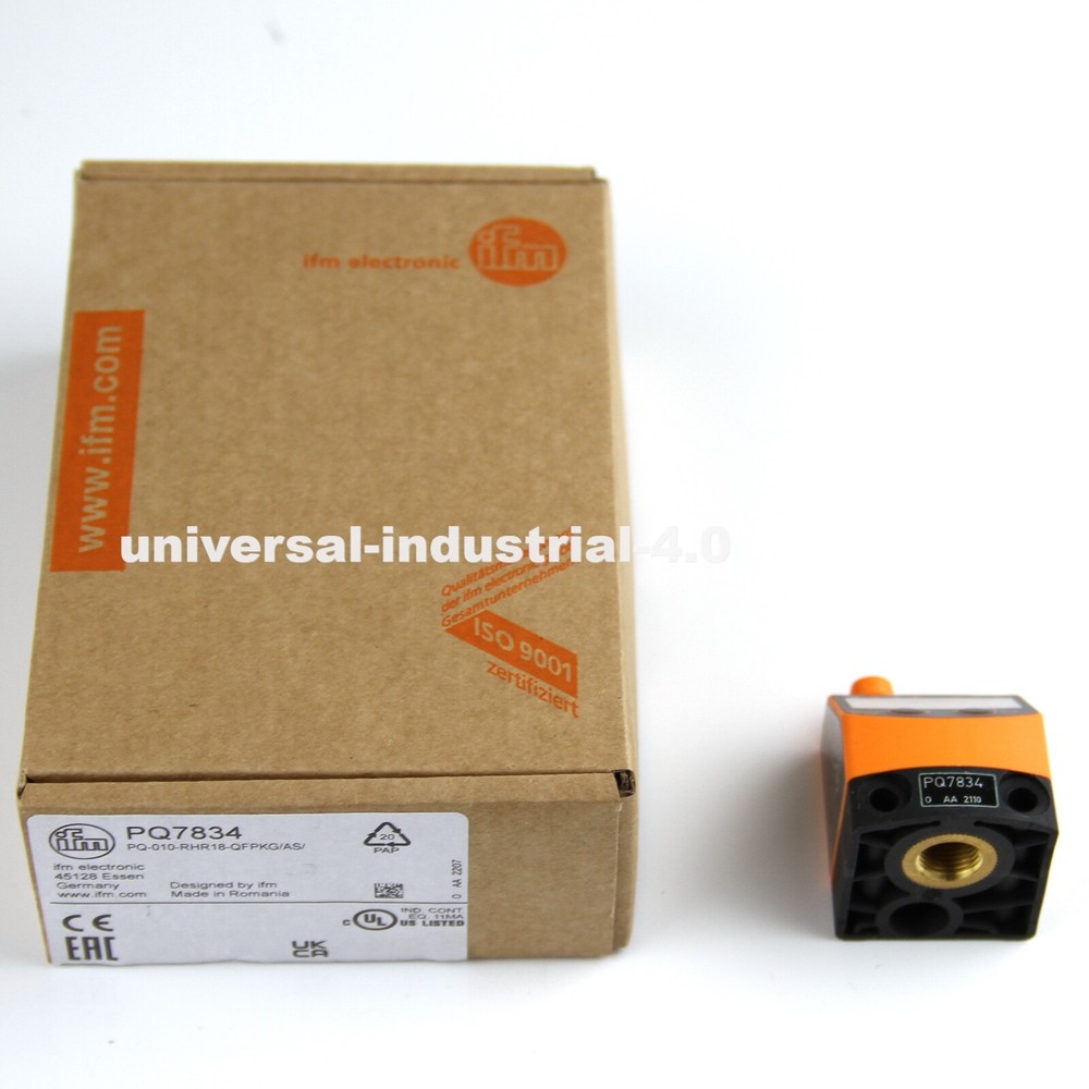 IFM PQ7834 Pressure Sensor NEW