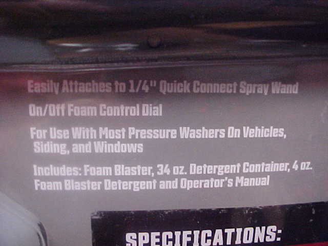 Black Max Premium Foam Blaster (B3)