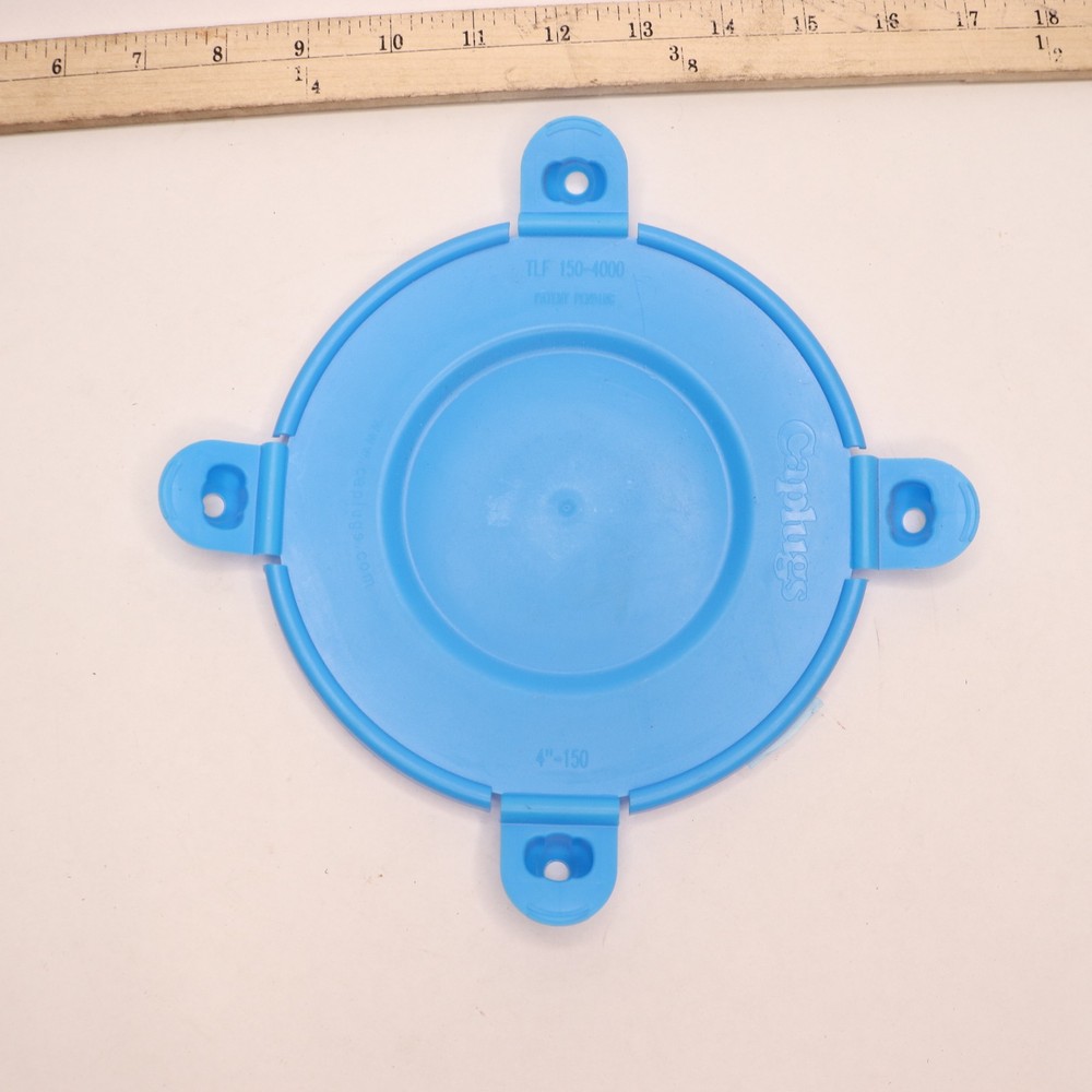 Caplugs Toggle Lock Flange Protector Class 150 Plastic Blue TLF150-4000