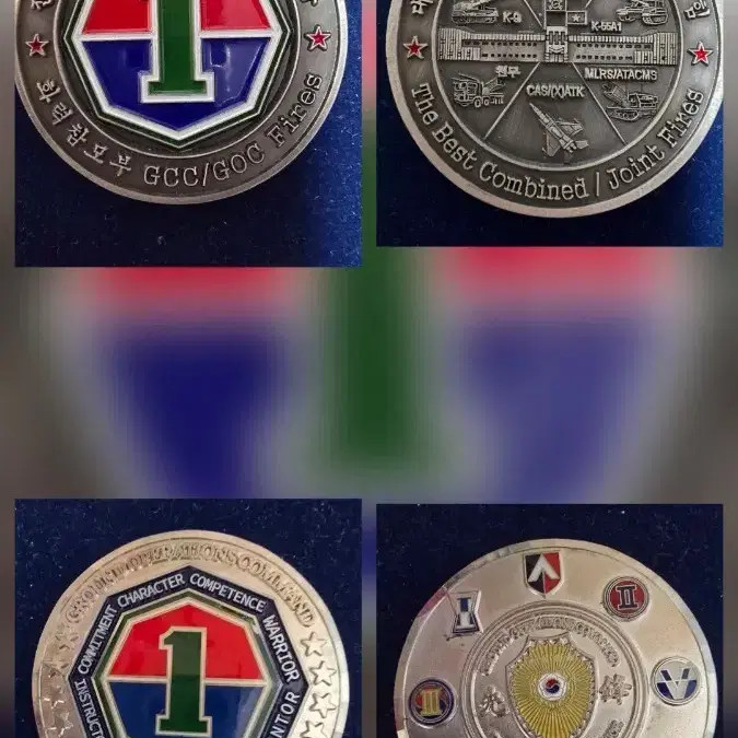Military Base Command 1st Army Corps Commemorative Coin Official