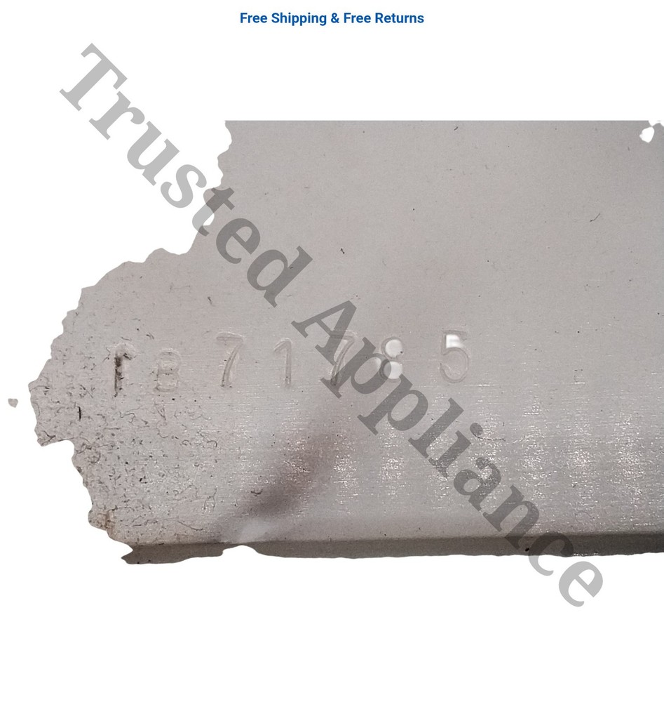 Microwave Control Panel Console 4158439 WHITE