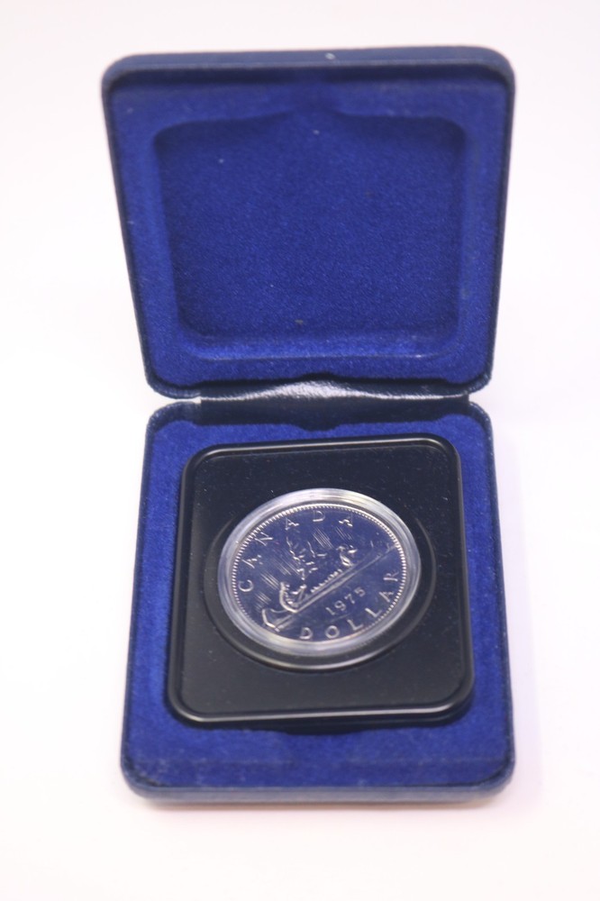 1975 Voyageur Uncirculated $1 One Dollar Canada
