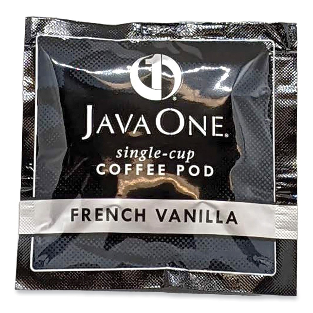 Java One 70400 Single Cup Coffee Pods - French Vanilla (14/BX) New