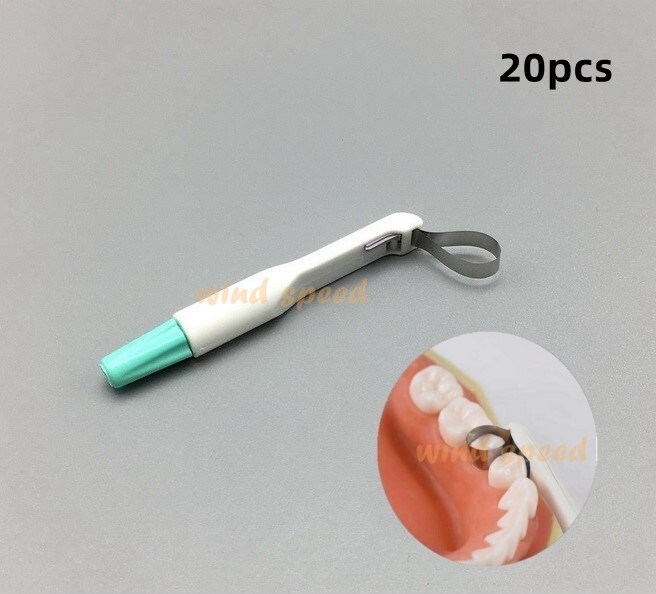 20pc Dental Pro Matrix Bands Adjust Matriz Matrices System Clamp Dentistry Tools
