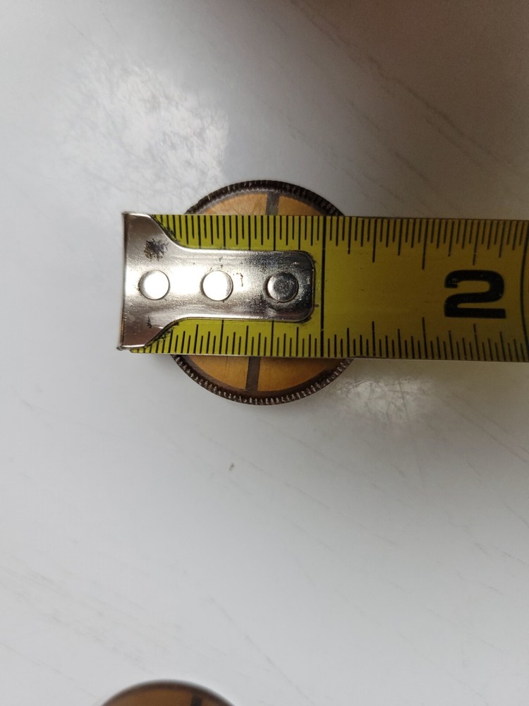 Firestone Radio Cabinet Tuning Knobs Door Pulls Vintage Metal Plastic