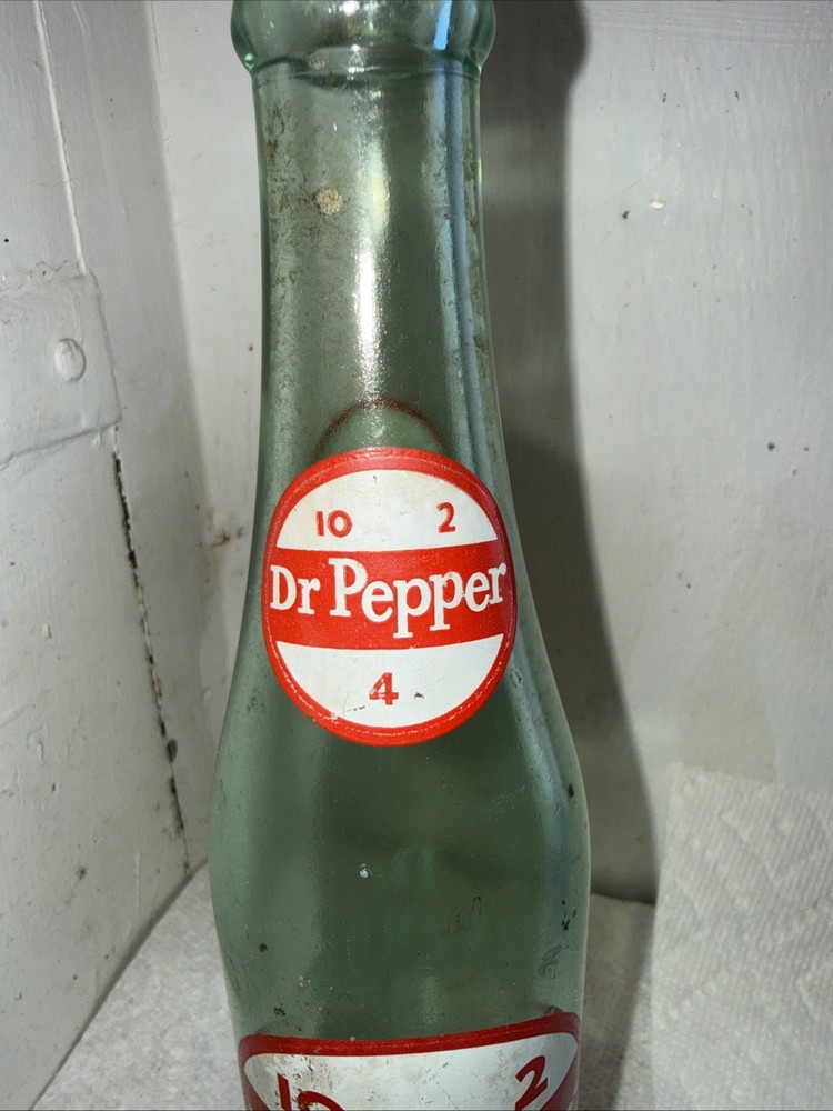 Vintage Dr Pepper Bottle 10 2 4