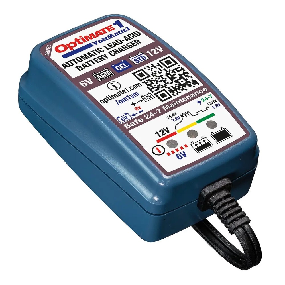 OptiMate 1 VoltMatic Motorcycle Battery Charger