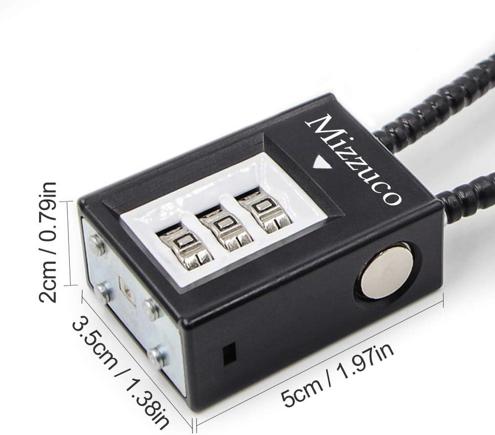 Trigger Lock 3 Digit Combination Gun Lock & Gun Cable Lock Compatible with Many