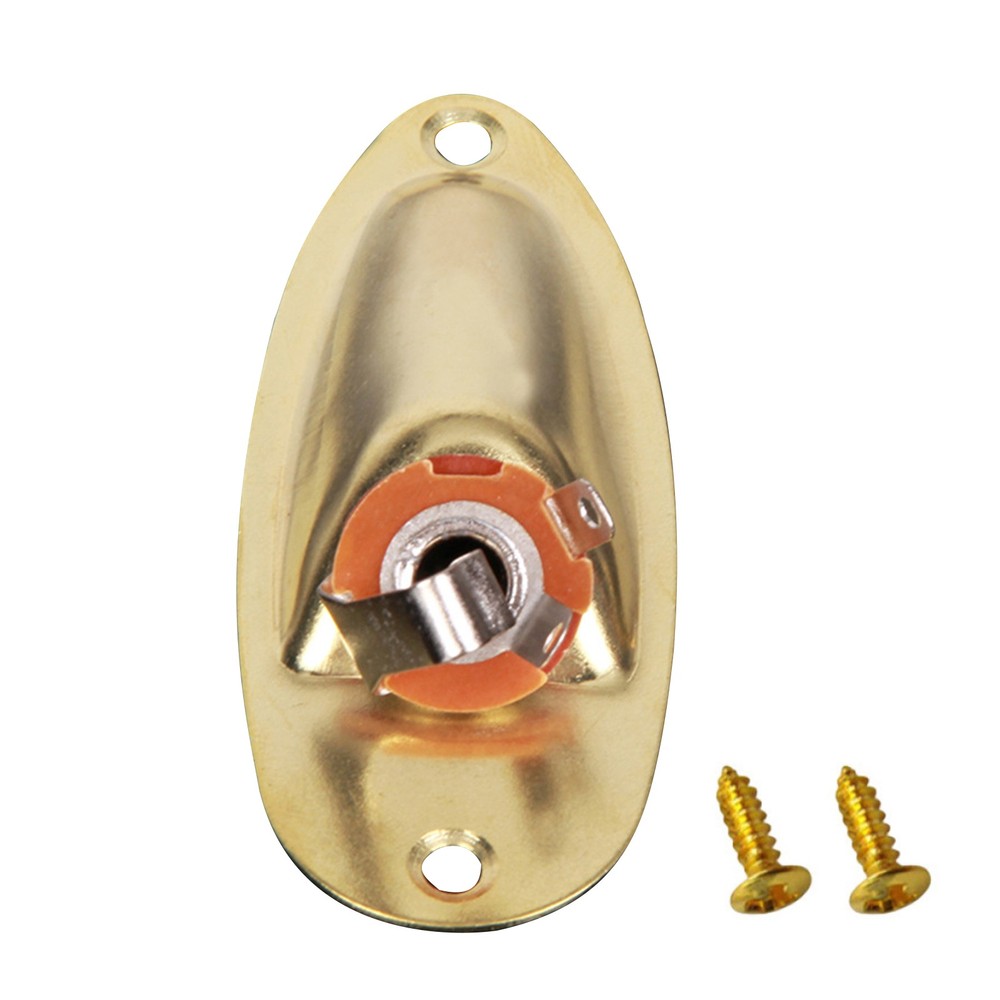 Loaded Boat Style Guitar Pickup Output Input Jack Plug Socket For FD Strat t