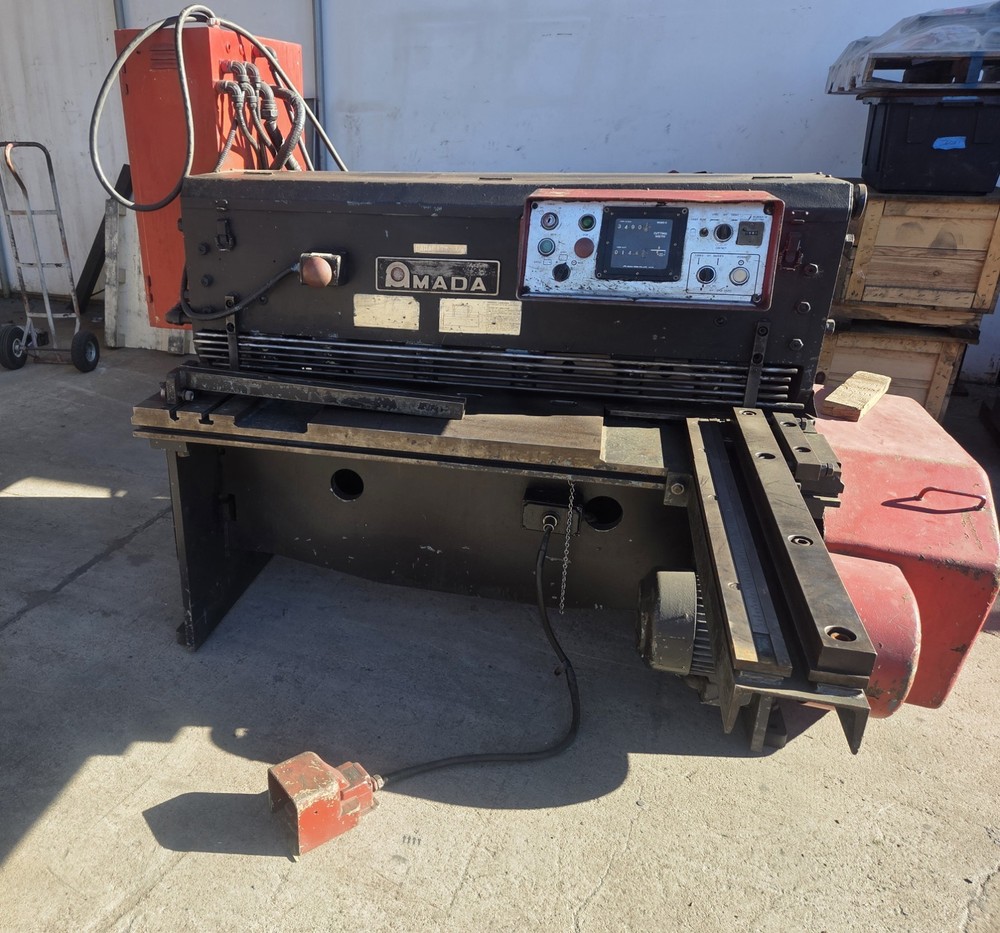 Amada M-1232 Shear Power Back gauge