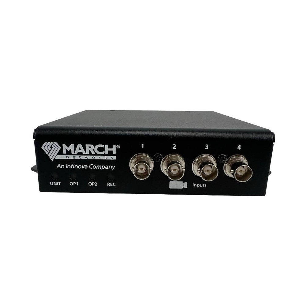 March Networks EDGE 4e NVR 4-Channel PoE Video Encoder - No AC Adapter