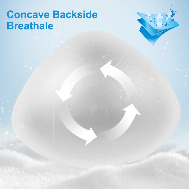 Silicone Breast Form Enhancer Insert Pad for Summer Swimming 1 Piece
