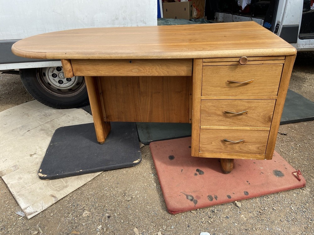 Vintage Art Deco Desk Needs Restoration