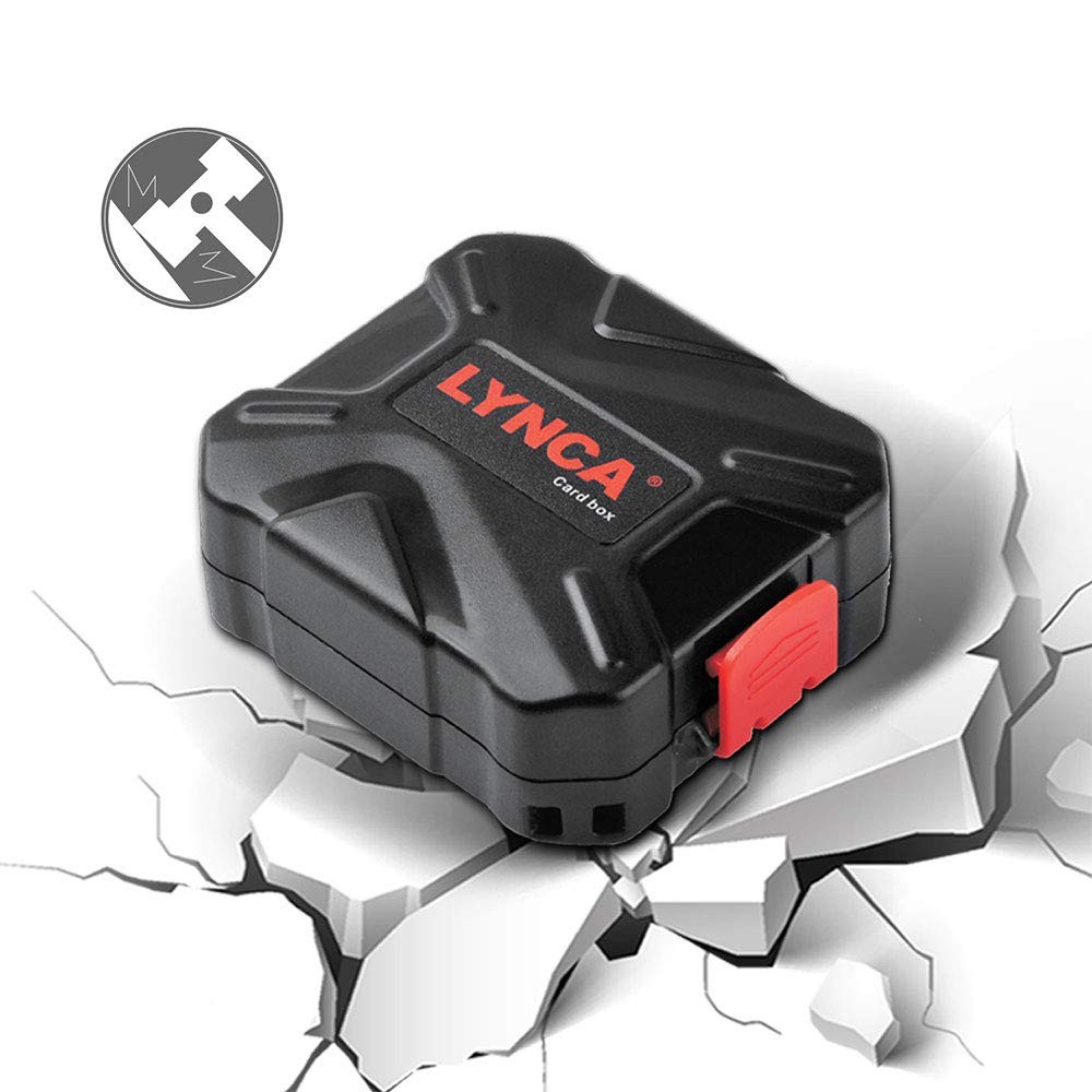 Memory Card Case Holder, Memory Card Hard Protector Case Professional Water-R...