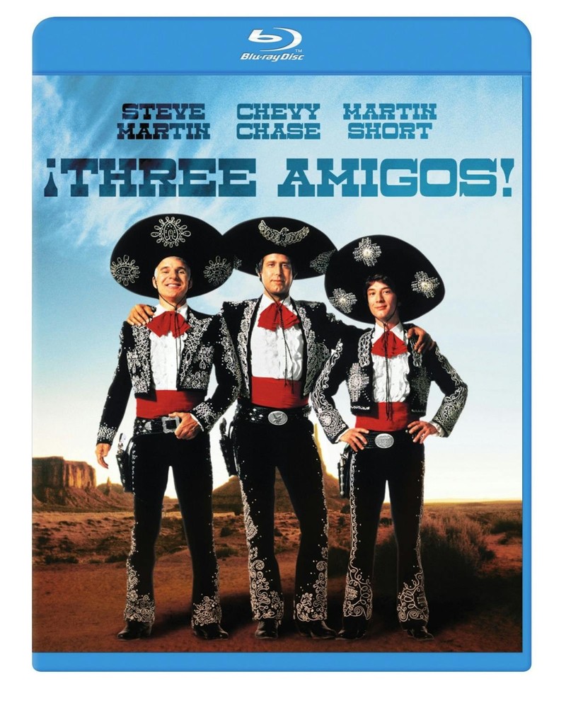 Three Amigos! Blu-ray Steve Martin NEW