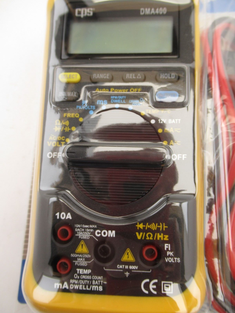 DMA400 CPS Digital Multimeter & Automotive Engine Analyzer
