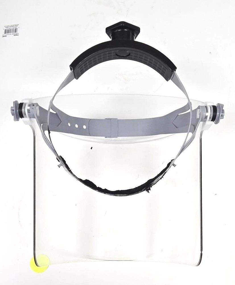 OBERON 128 POLYCARBONATE CLEAR FACE-FIT CHEMICAL RESITANCE FACE SHIELD