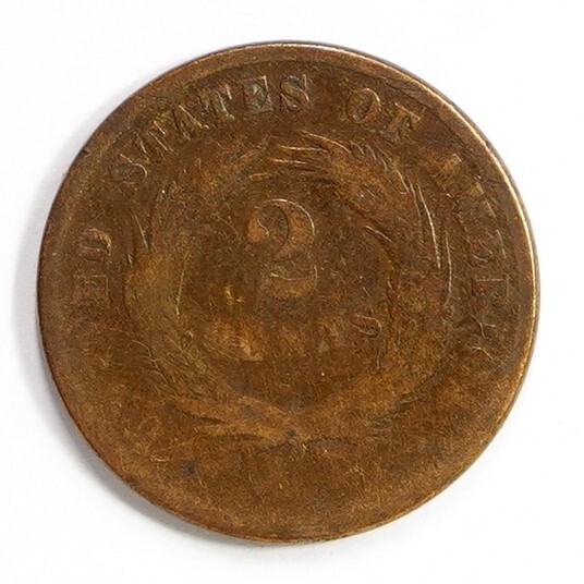 1866 2 Cent Piece