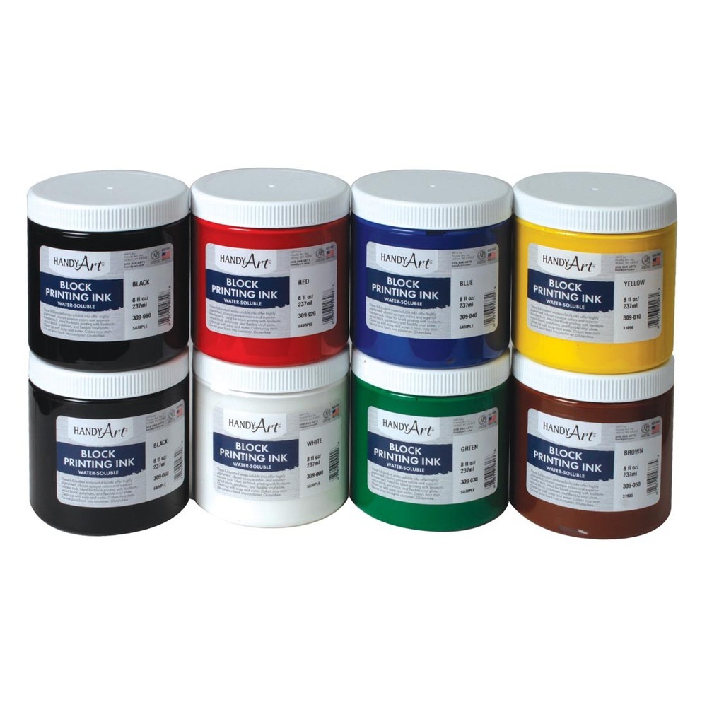 Handy Art Block Ink 7 Color Set