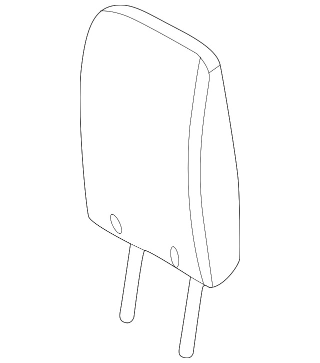 Genuine Nissan Headrest Outer 86480-6TA2B
