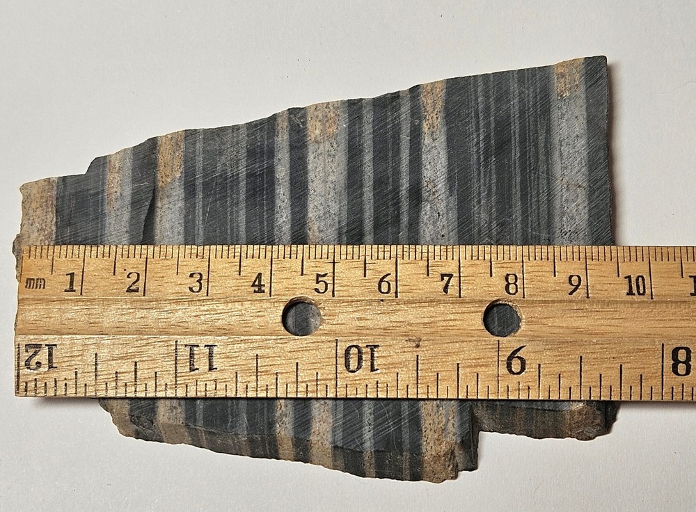 Unknown Lapidary Slab Banded Quartz