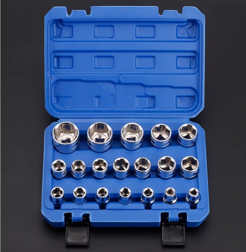 Hex Socket, Internal and External Hex Quick-Release Ratchet Electric Wrench Head