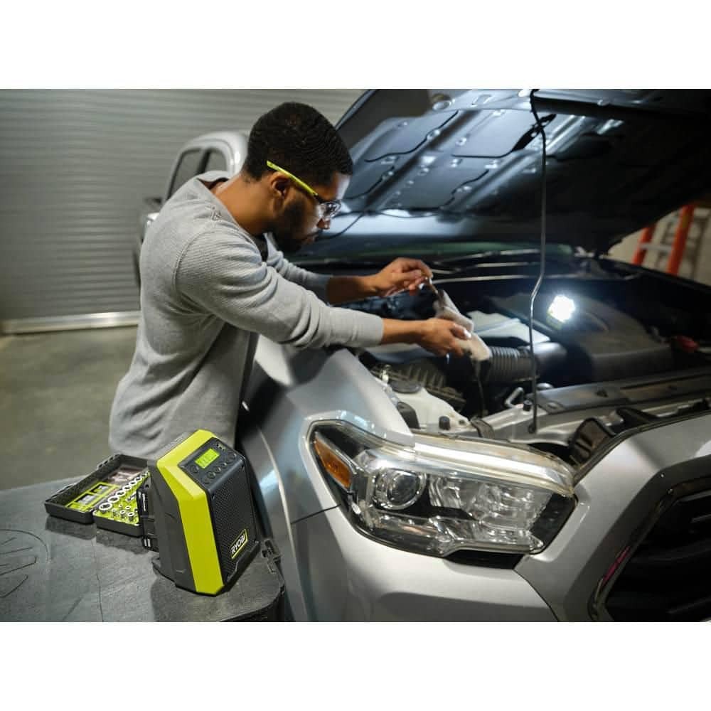RYOBI ONE+ 18V Cordless Compact Radio with Bluetooth (Tool Only)