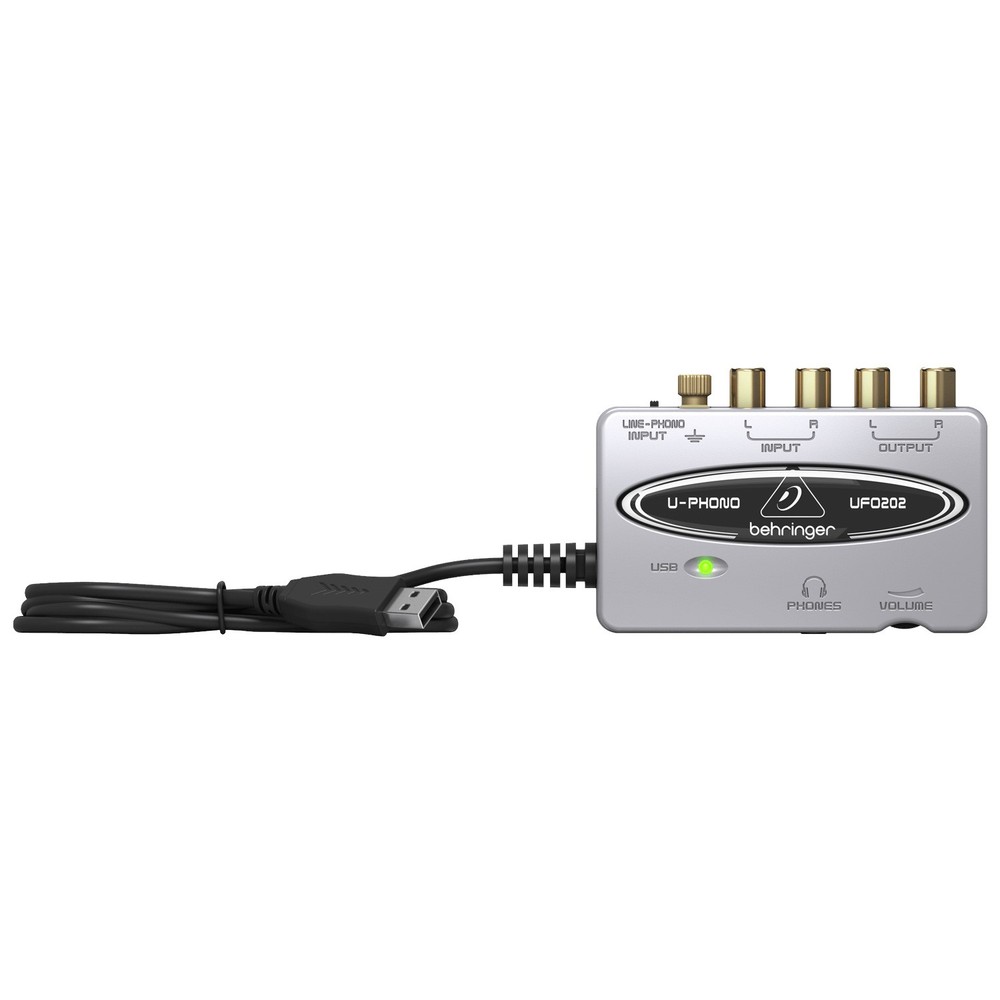 Behringer U-PHONO UFO202 Audiophile USB/Audio Interface