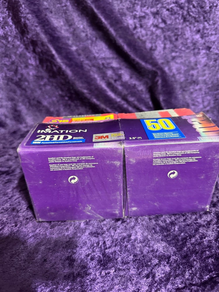 Imation 2HD Floppy Disks pak 50 Count