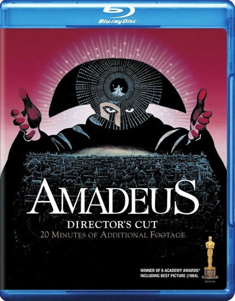 Amadeus Director's Cut Blu-ray Roy Dotrice NEW